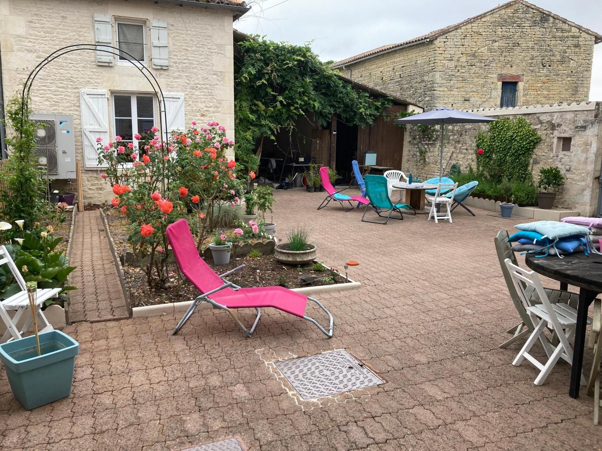 Chambre Chez L'Habitant, Au Moulin Du Bonheur Le Bourdet Zewnętrze zdjęcie